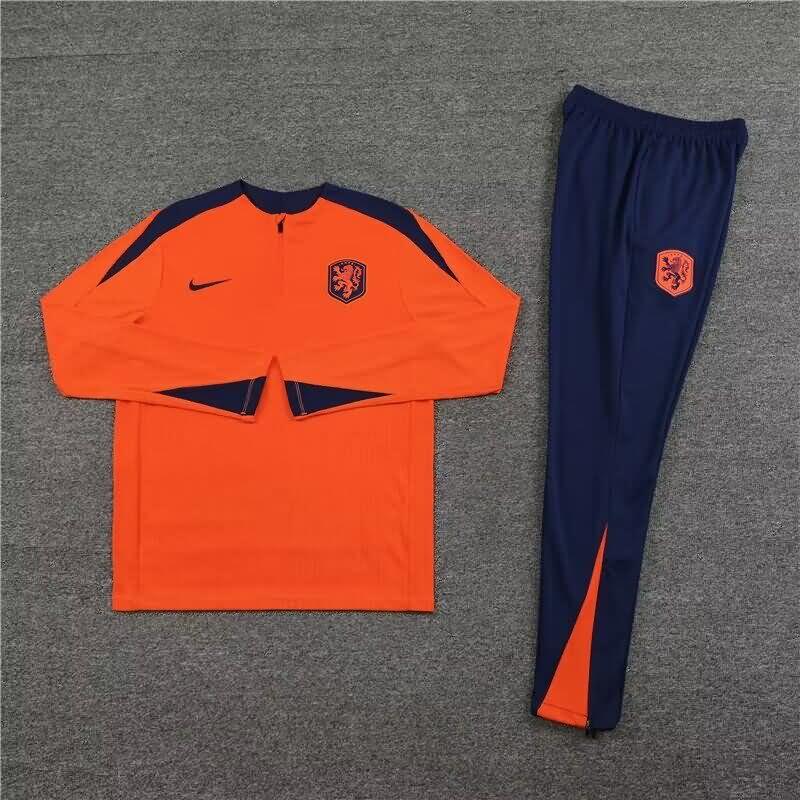Netherlands Soccer Jersey Orange Replica 2024