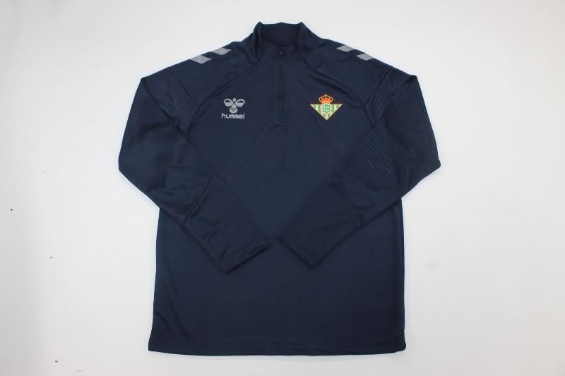 AAA Quality Real Betis 24/25 Dark Blue Soccer Tracksuit