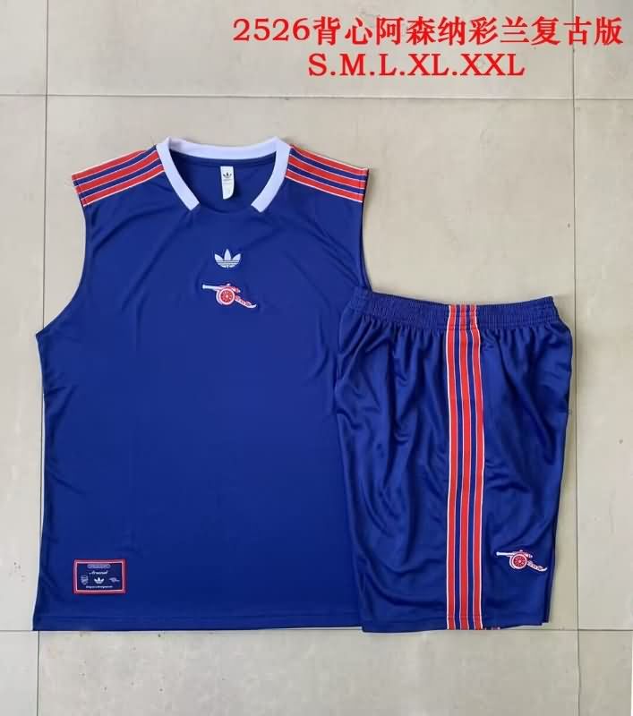 AAA Quality Arsenal 24/25 Dark Blue Soccer Training Sets