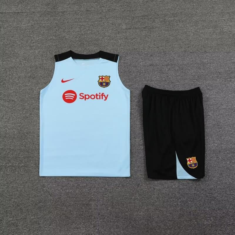 Barcelona Training Jersey Light Blue Replica 24/25