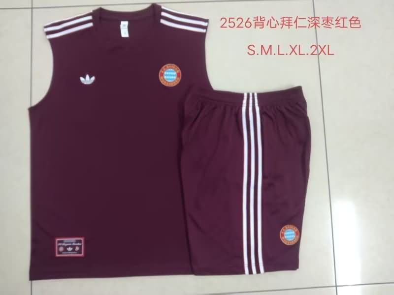 AAA Quality Bayern Munich 24/25 Red Soccer Training Sets 03