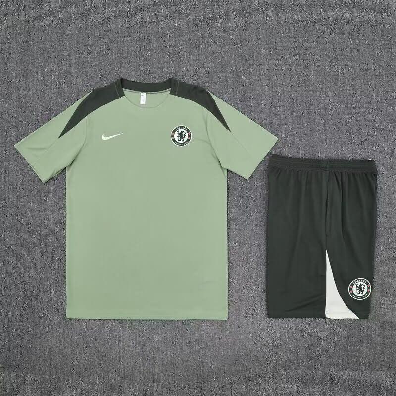 AAA Quality Chelsea 24/25 Green Soccer Training Sets