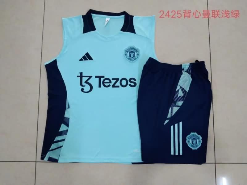 Manchester United Training Jersey Green Replica 24/25