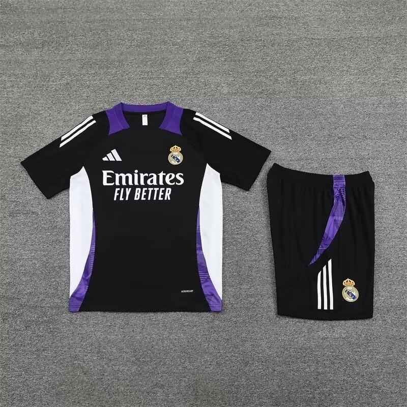 Real Madrid Training Jersey Black Replica 24/25