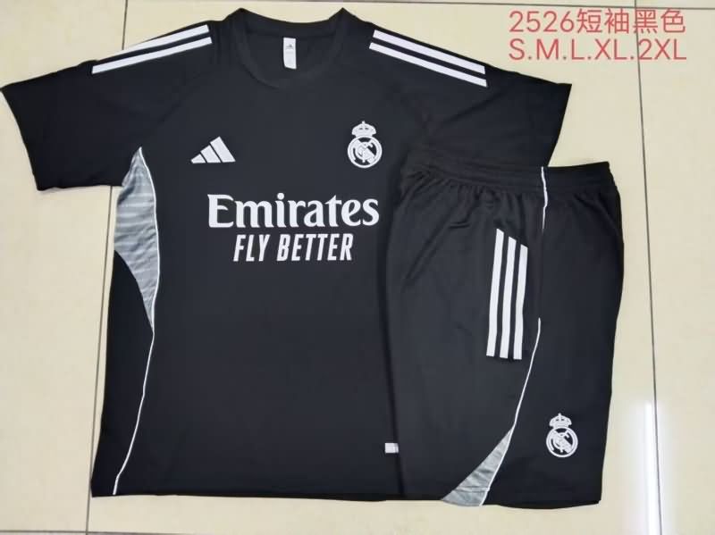 AAA Quality Real Madrid 24/25 Black Soccer Training Sets 10