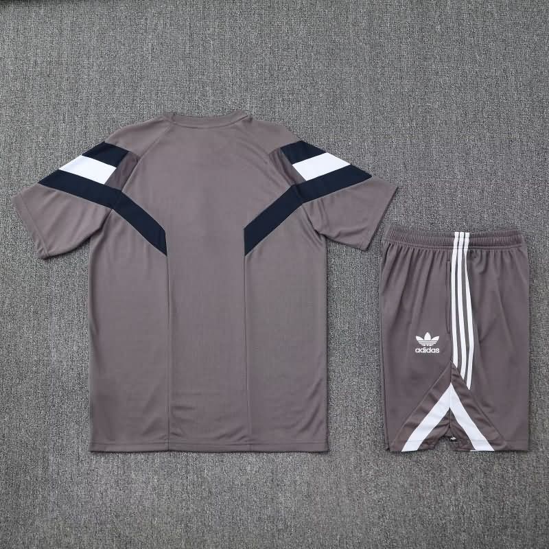 AAA Quality Real Madrid 24/25 Grey Soccer Training Sets 03
