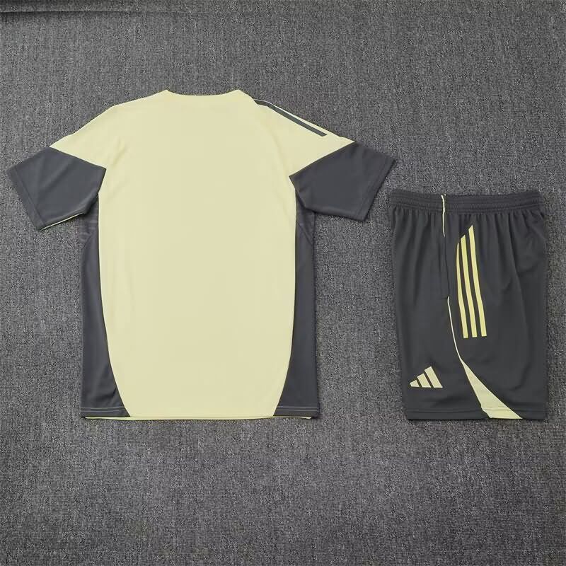 AAA Quality Real Madrid 24/25 Yellow Soccer Training Sets