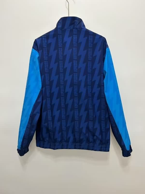 Arsenal Soccer Windbreaker Blue Dark Blue Reversible Replica 24/25