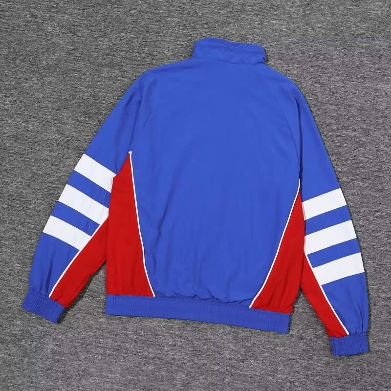 Bayern Munich Soccer Windbreaker Blue Replica 24/25