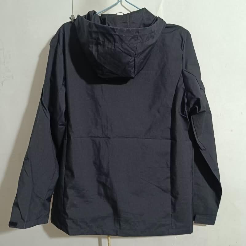 Brazil Soccer Windbreaker Black Replica 2024