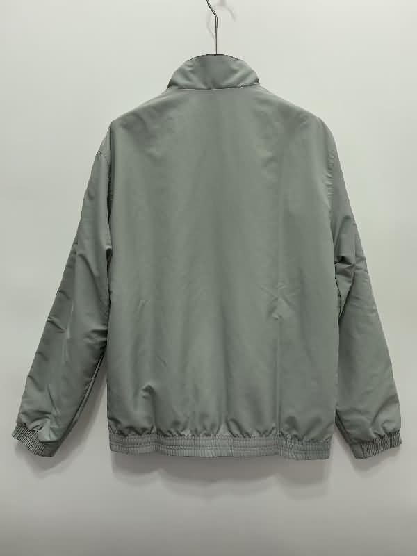 France Soccer Windbreaker Blue Grey Reversible Replica 2024