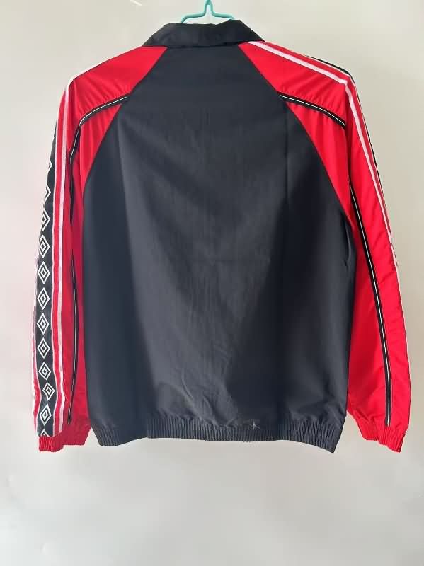Manchester United Soccer Windbreaker 04 Black Replica 24/25
