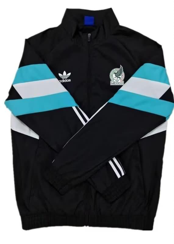 Mexico Soccer Windbreaker 02 Black Replica 2024