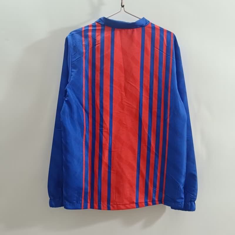 AAA Quality Paris St German 24/25 Red Blue Soccer Windbreaker