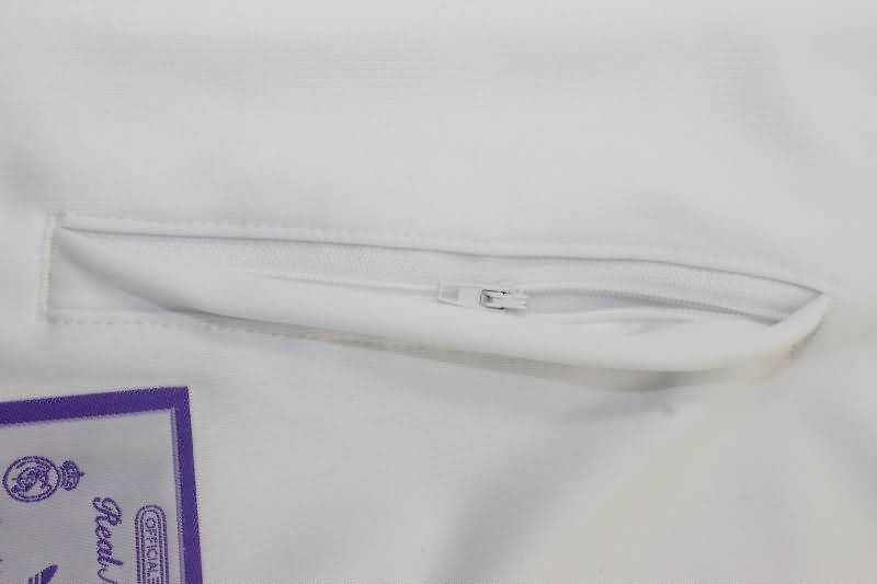 AAA Quality Real Madrid 24/25 White Soccer Jacket