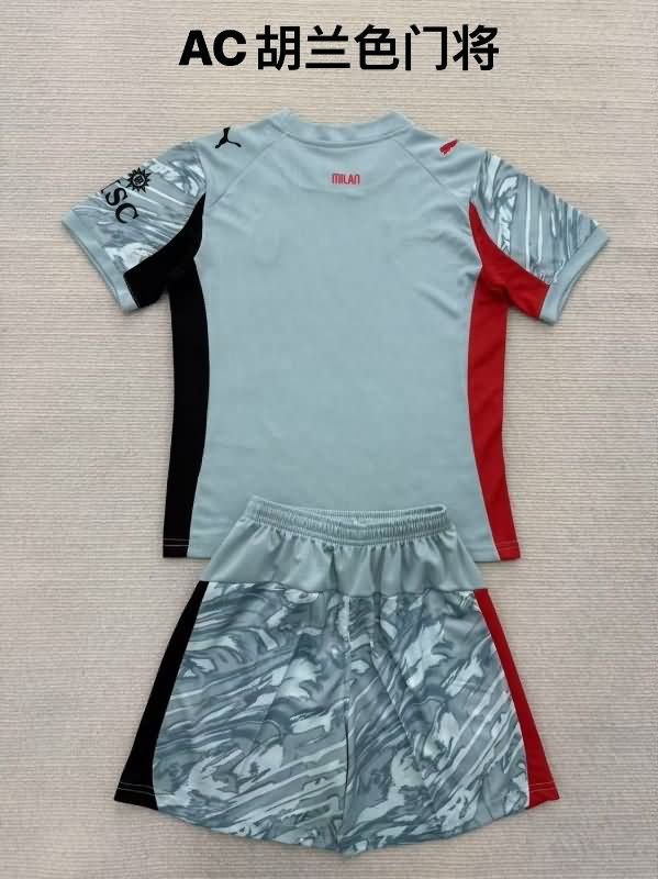 AC Milan 25/26 Goalkeeper Grey Soccer Jersey
