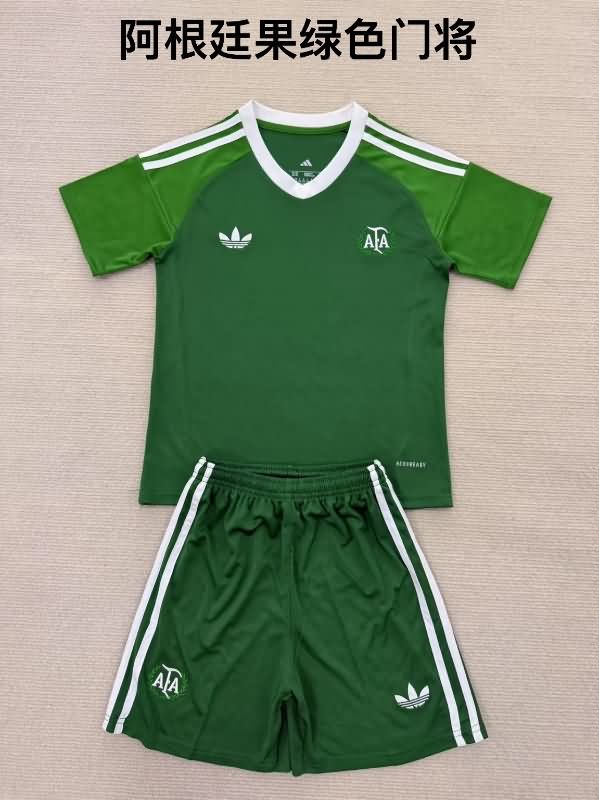 Argentina 2025 Goalkeeper Green Soccer Jersey