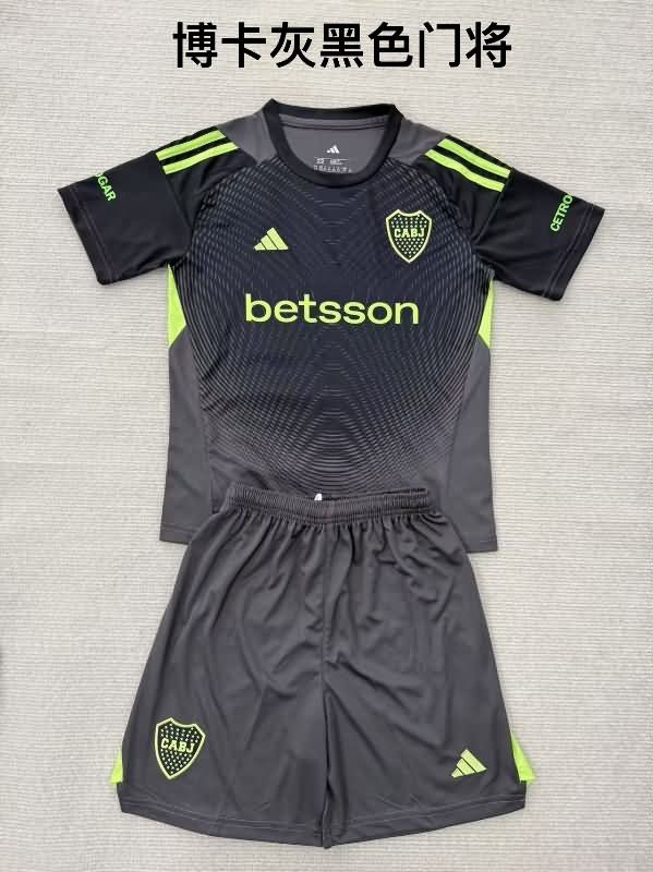 Boca Junior 25/26 Goalkeeper Black Soccer Jersey