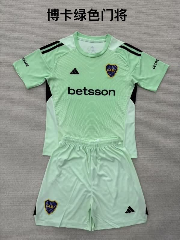 Boca Junior 25/26 Goalkeeper Green Soccer Jersey