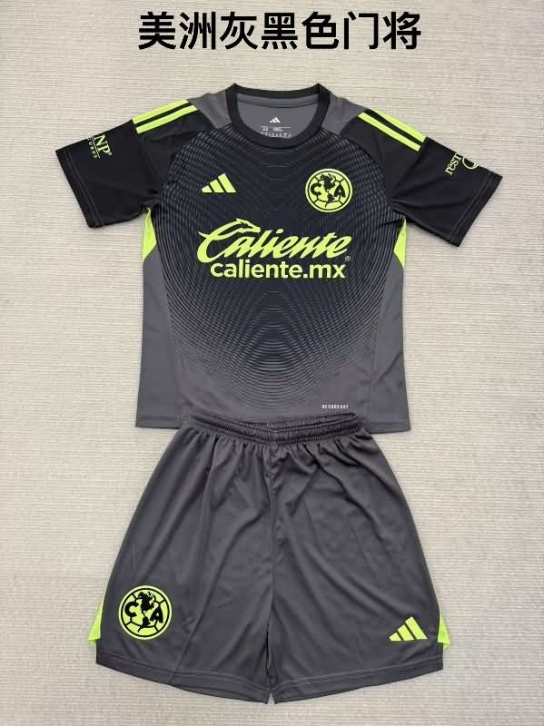 Club America 25/26 Goalkeeper Black Soccer Jersey