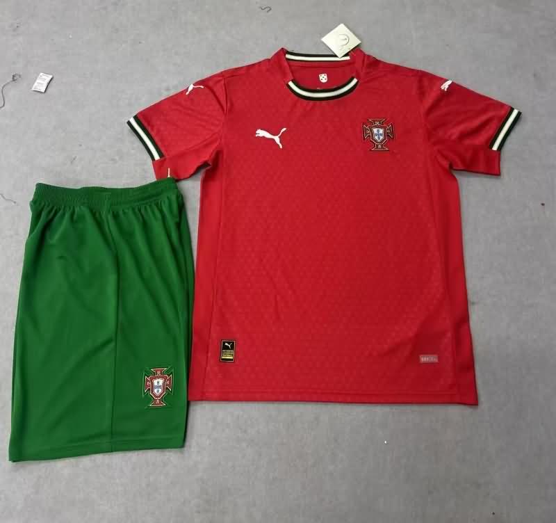 Portugal Soccer Jersey Home Replica 2025