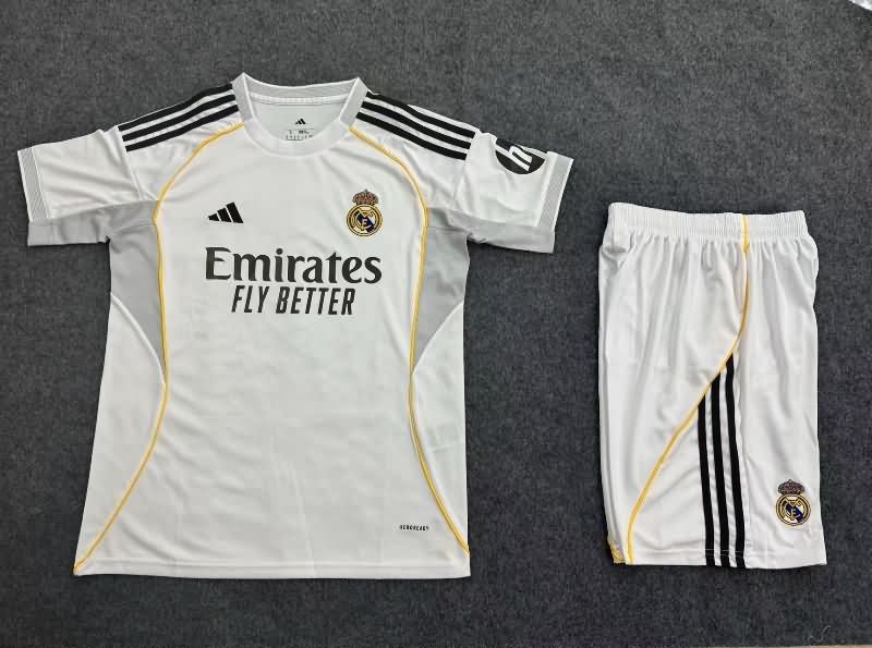 Real Madrid 25/26 Home Soccer Jersey