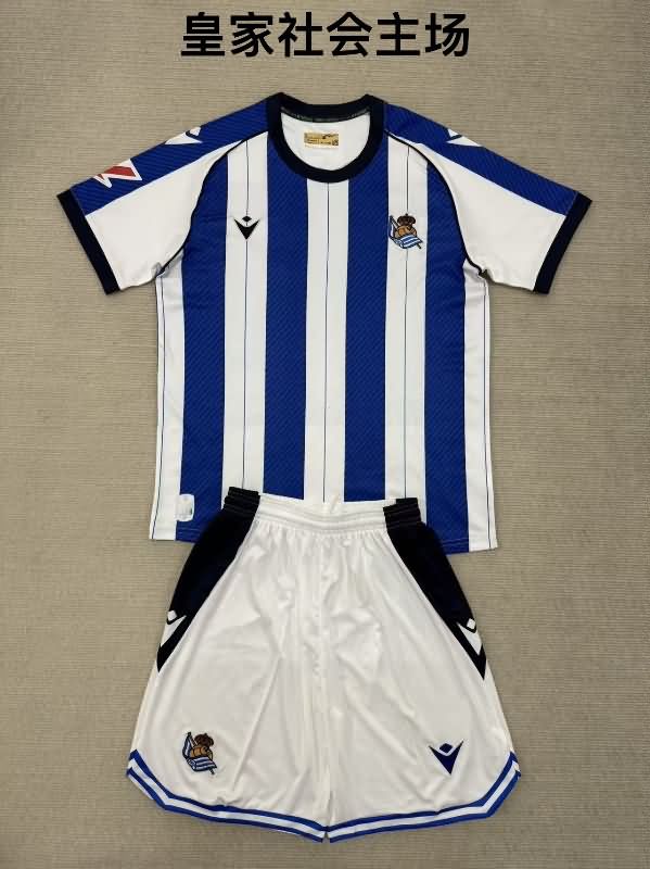 Real Sociedad 25/26 Home Soccer Jersey