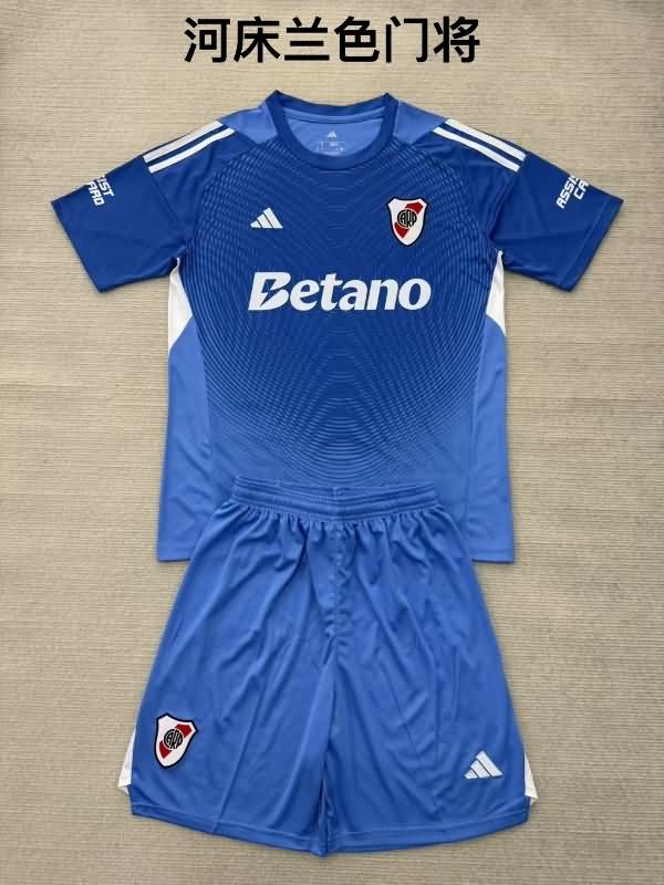 River Plate 25/26 Goalkeeper Blue Soccer Jersey