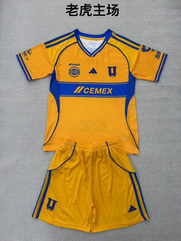 Tigres UANL 25/26 Home Soccer Jersey