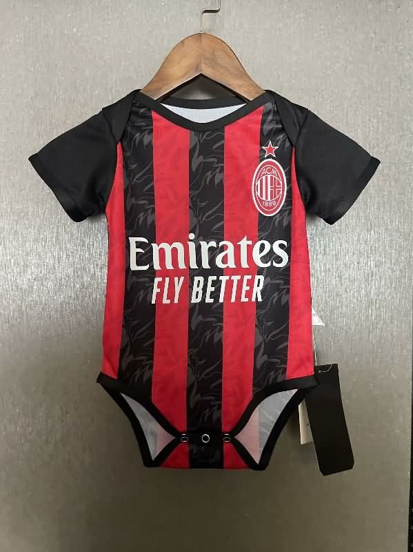 Baby - AC Milan 25/26 Home Soccer Jerseys
