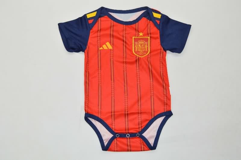Baby - Spain 2026 World Cup Home Soccer Jerseys Baby - Spain 2026 World Cup Home Soccer Jerseys