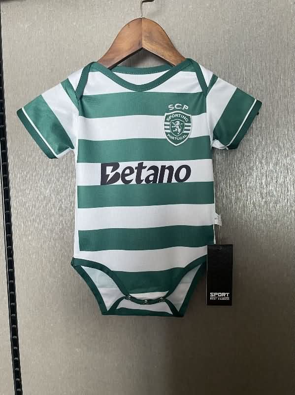 Baby - Sporting Lisbon 25/26 Home Soccer Jerseys  Baby - Sporting Lisbon 25/26 Home Soccer Jerseys