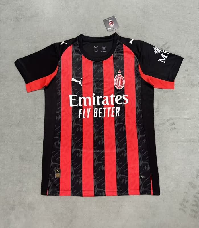 AAA Quality AC Milan 25/26 Home Soccer Jersey Leaked