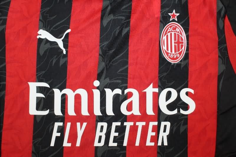 AAA Quality AC Milan 25/26 Home Soccer Jersey (Player) Leaked