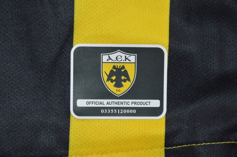 AAA Quality AEK Athens 25/26 Home Soccer Jersey