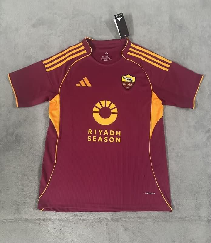 AAA Quality AS Roma 25/26 Home Soccer Jersey