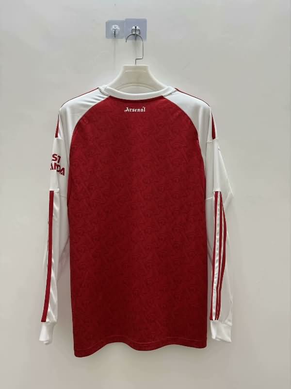 AAA Quality Arsenal 25/26 Home Long Sleeve Soccer Jersey Leaked