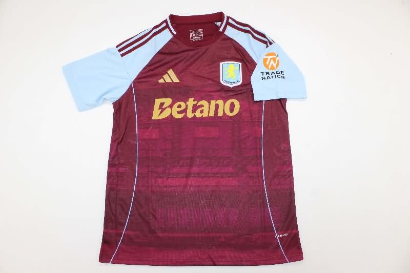 AAA Quality Aston Villa 25/26 Home Soccer Jersey