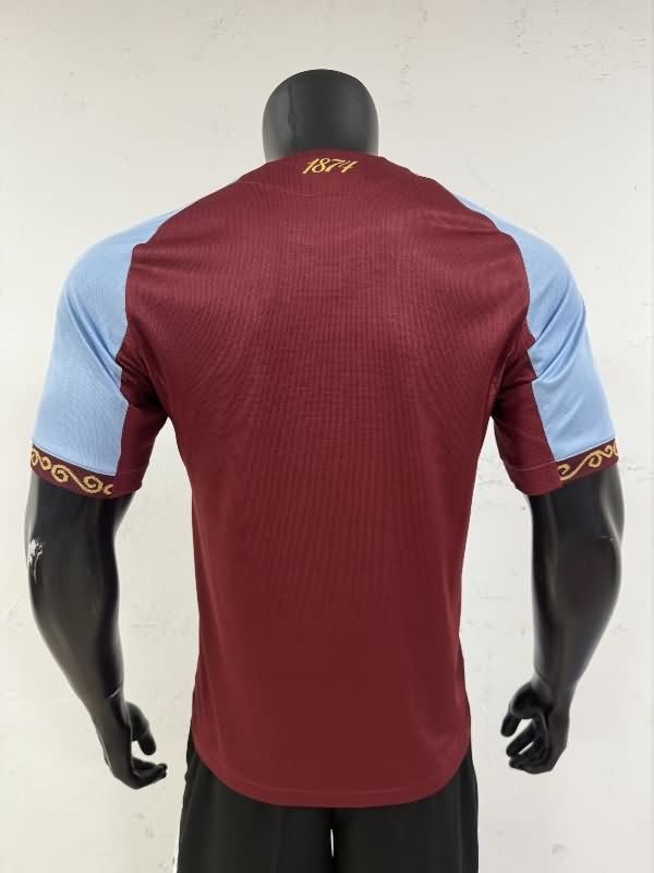 AAA Quality Aston Villa 25/26 Home Soccer Jersey (Player)