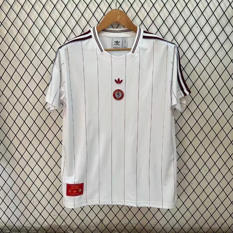 AAA Quality Aston Villa 25/26 White Soccer Jersey