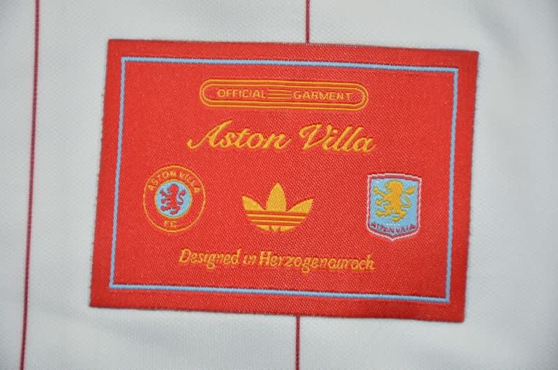 AAA Quality Aston Villa 25/26 White Soccer Jersey