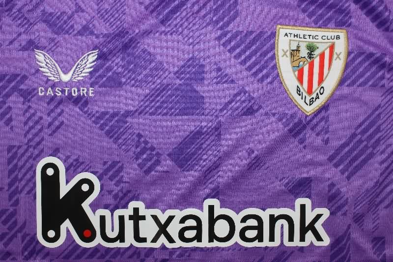 AAA Quality Athletic Bilbao 25/26 Goalkeeper Purple Soccer Jersey