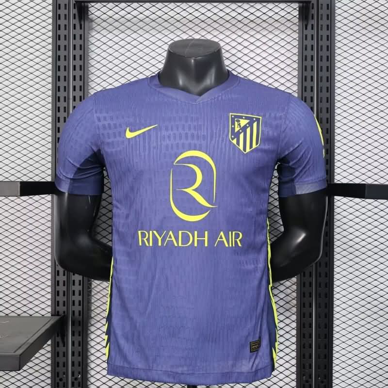 AAA Quality Atletico Madrid 25/26 Away Soccer Jersey (Player)
