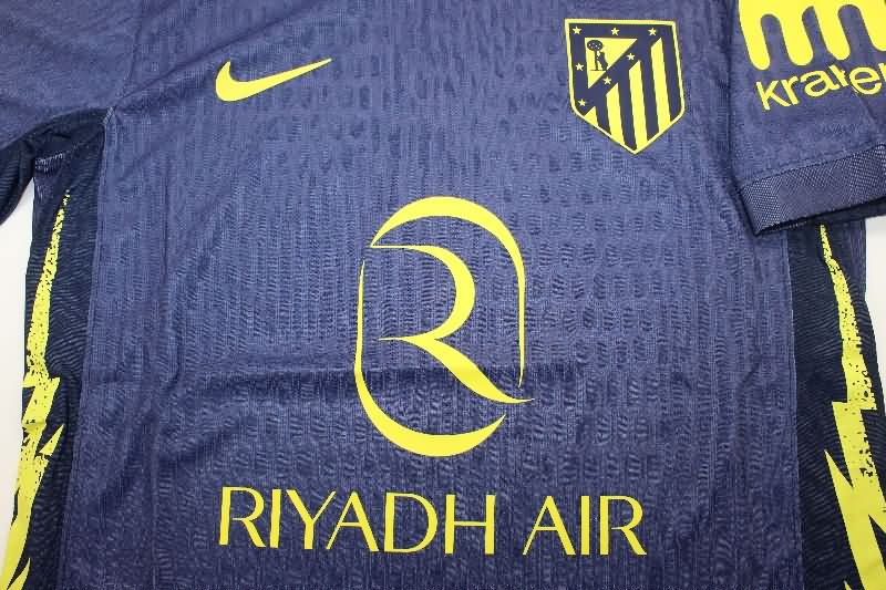 AAA Quality Atletico Madrid 25/26 Away Soccer Jersey (Player)