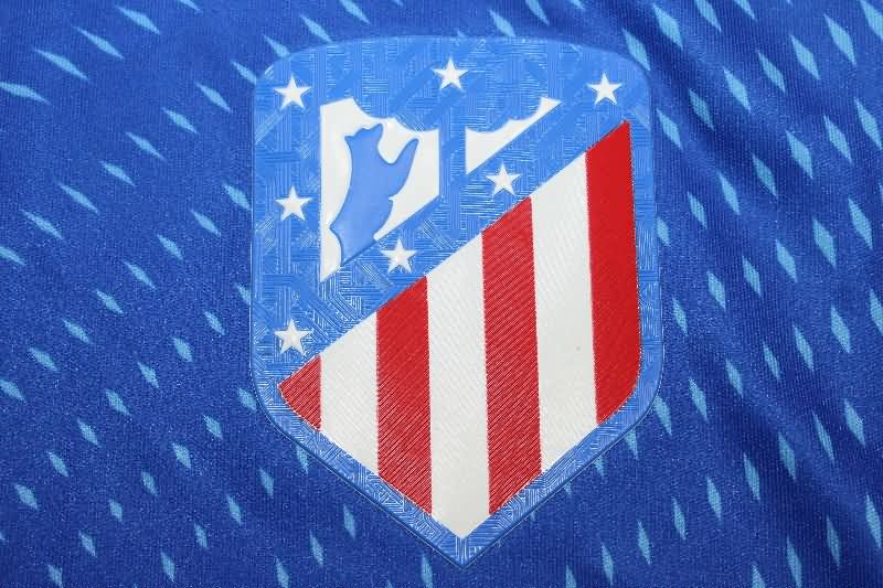 AAA Quality Atletico Madrid 25/26 Goalkeeper Blue Soccer Jersey