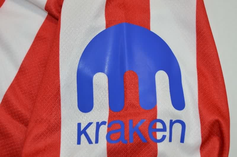 AAA Quality Atletico Madrid 25/26 Home Long Sleeve Soccer Jersey