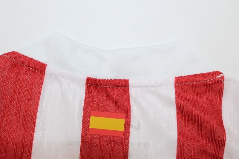AAA Quality Atletico Madrid 25/26 Home Long Sleeve Soccer Jersey (Player)