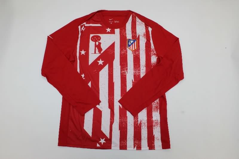AAA Quality Atletico Madrid 25/26 Training Long Sleeve Soccer Jersey