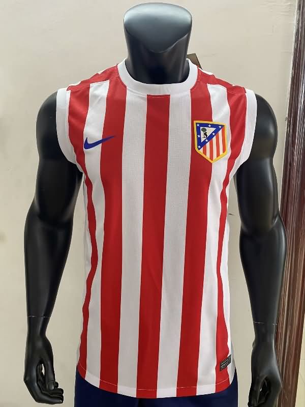 AAA Quality Atletico Madrid 25/26 Training Vest Soccer Jersey