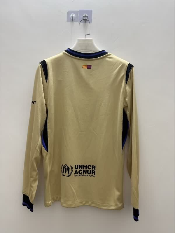 AAA Quality Barcelona 25/26 Away Long Sleeve Soccer Jersey